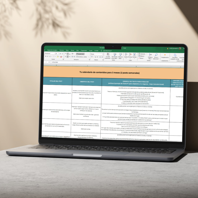Calendario para Instagram gratis